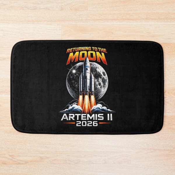 Item preview, Artemis II Mission 2026 Returning To The Moon Space Exploration Rocket Launch designed and sold by LittleNhutton.