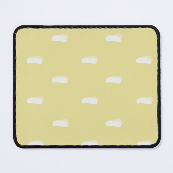 Item preview, White Minimalist Dashes on Pastel Yellow designed and sold by KSimpson838.