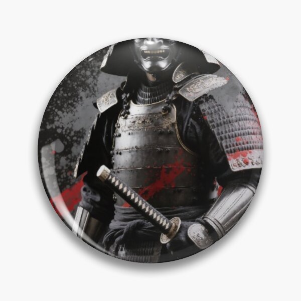 Item preview, Dark Samurai Luxury Street Art Print Graffiti Urban Wall Decor Poster designed and sold by sayntastic.