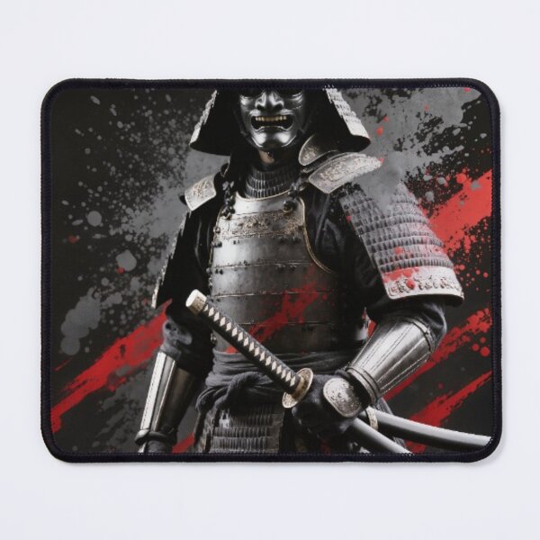 Item preview, Dark Samurai Luxury Street Art Print Graffiti Urban Wall Decor Poster designed and sold by sayntastic.