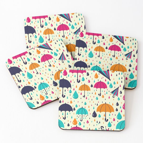 Item preview, Playful Rain - Cream designed and sold by Valerie Valentine.