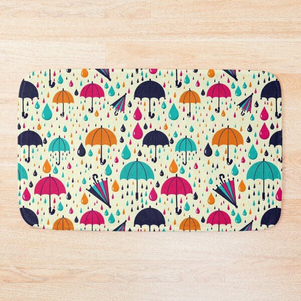 Item preview, Playful Rain - Cream designed and sold by Valerie Valentine.