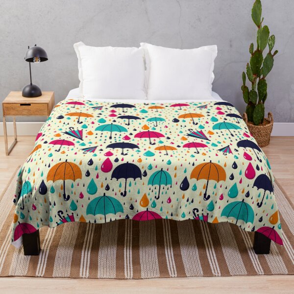 Item preview, Playful Rain - Cream designed and sold by Valerie Valentine.