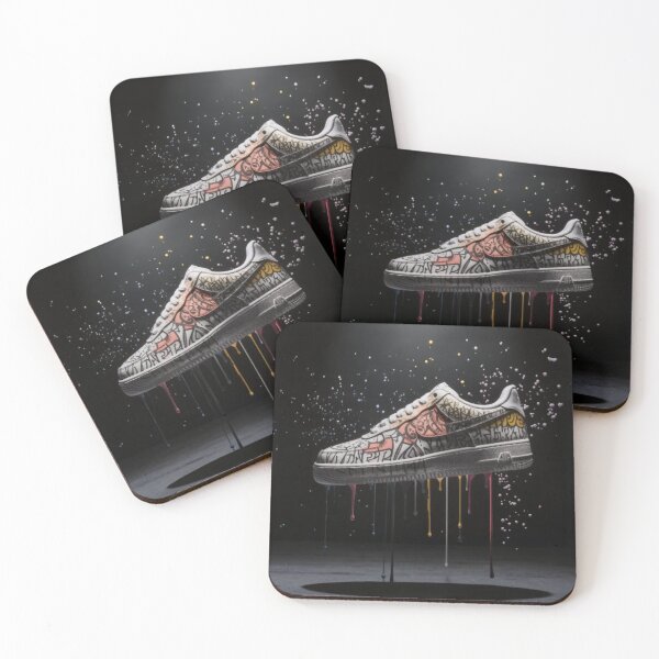 Item preview, Luxury Sneaker Graffiti Dark Street Art Print Urban Wall Decor Poster designed and sold by sayntastic.