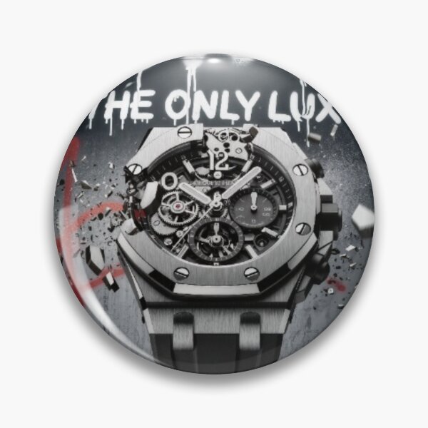Item preview, Time Is The Only Luxury Watch Dark Street Art Print Graffiti Urban Wall Decor designed and sold by sayntastic.