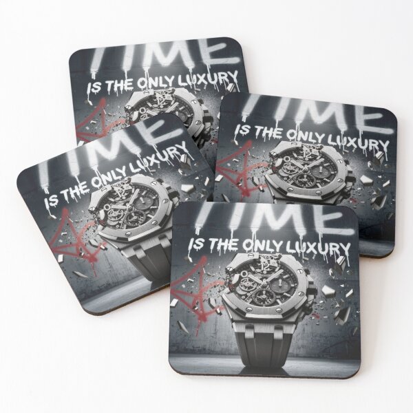 Item preview, Time Is The Only Luxury Watch Dark Street Art Print Graffiti Urban Wall Decor designed and sold by sayntastic.