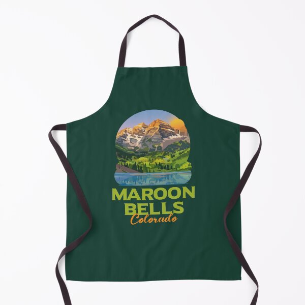 Item preview, Maroon Bells Colorado Aspen Vintage Mountain Art designed and sold by LinaValearte.