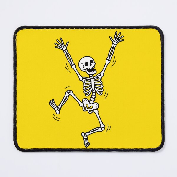 Item preview, Dancing Skeleton Funny T-Shirt, Happy Skeleton Dance Meme, Spooky Cute Halloween Party Design designed and sold by Raw Tigers.