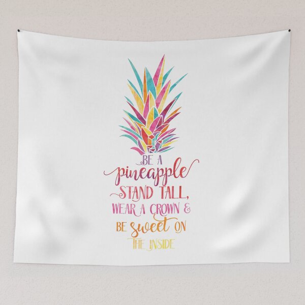 Item preview, Be A Pineapple Quote - Bright designed and sold by RubyRidgeStudio.
