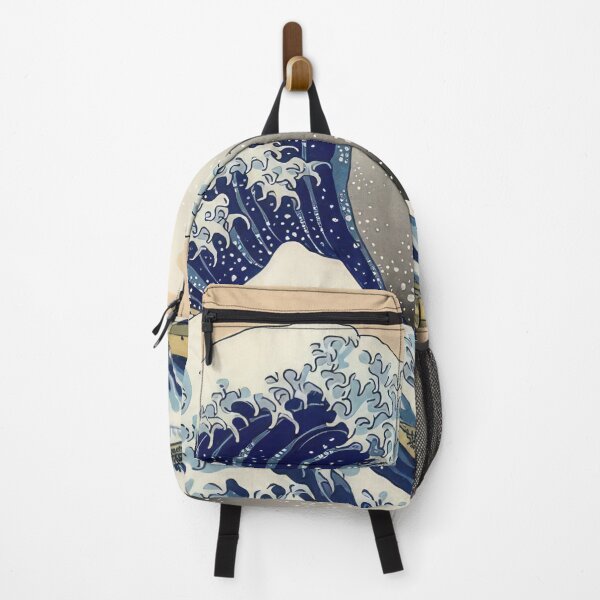 Item preview, Katsushika Hokusai Vibrant Whispers (31) - Katsushika Hokusai - The Great Wave Classic Japanese Woodblock Print  designed and sold by Romero Britto.