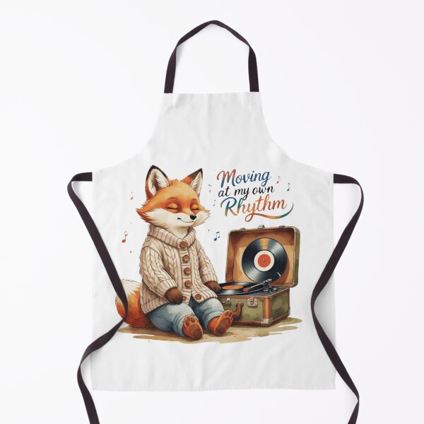Item preview, Moving At My Own Rhythm Cute Vintage Fox Subtle Pride Rainbow designed and sold by AQUILAKREO.