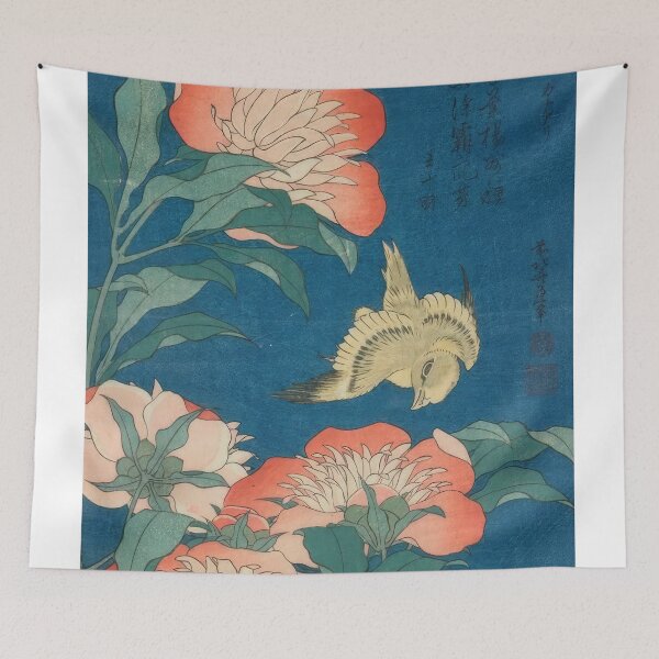 Aperçu de l'œuvre Katsushika Hokusai (32) - Katsushika Hokusai - La grande vague estampe japonaise classique créée et vendue par Romero Britto.