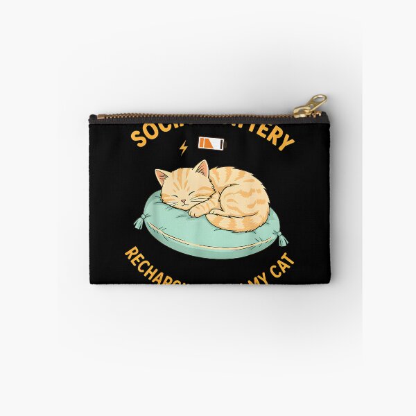 Item preview, Social Battery Recharging with My Cat Cute Cat designed and sold by JohnVBurks.