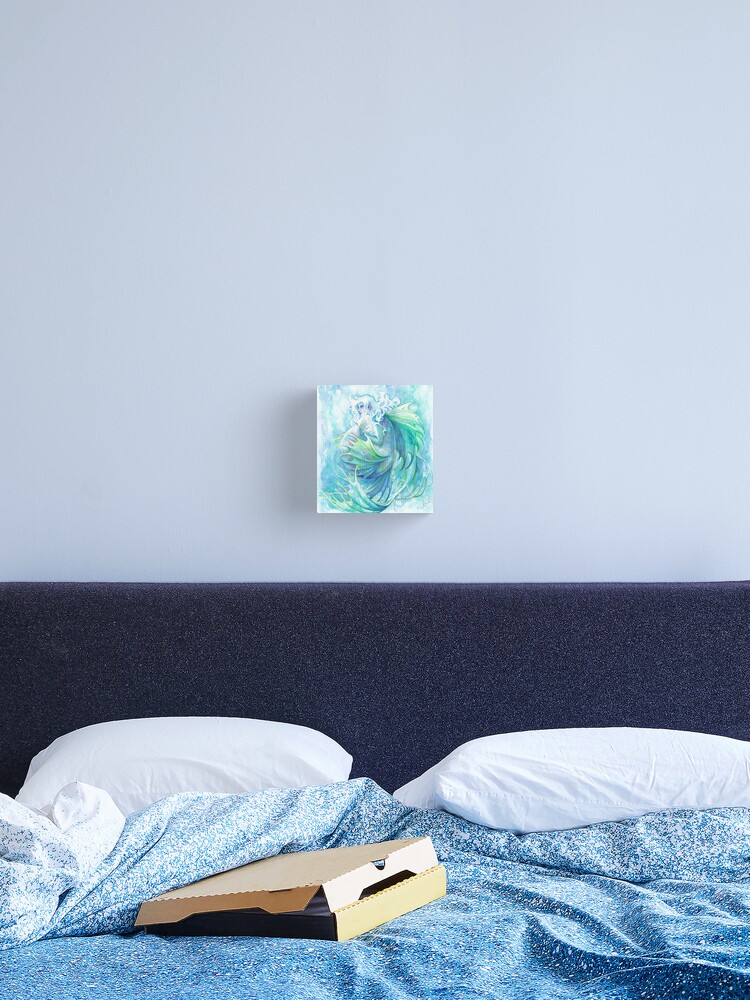 Thumbnail 2 of 3, Canvas Print, Pearl of Great Price designed and sold by janetchui.