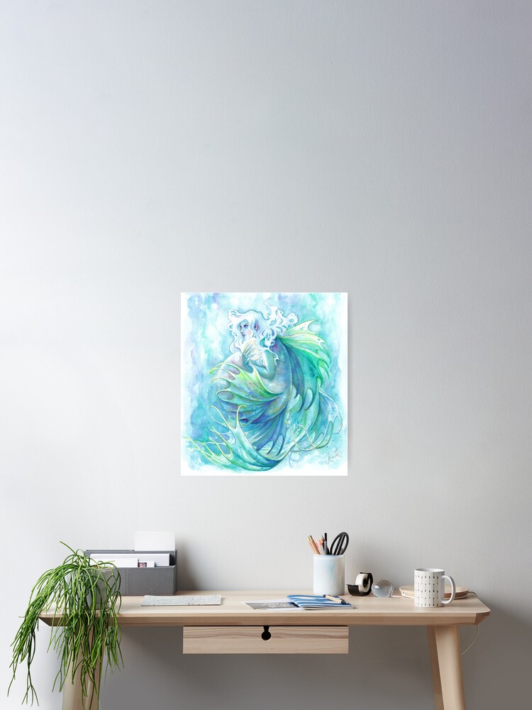 Thumbnail 2 of 3, Poster, Pearl of Great Price designed and sold by janetchui.