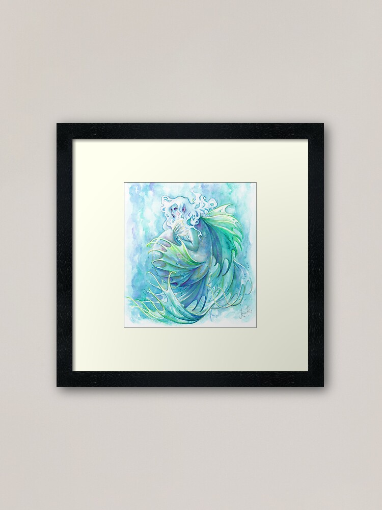 Thumbnail 1 of 7, Framed Art Print, Pearl of Great Price designed and sold by janetchui.