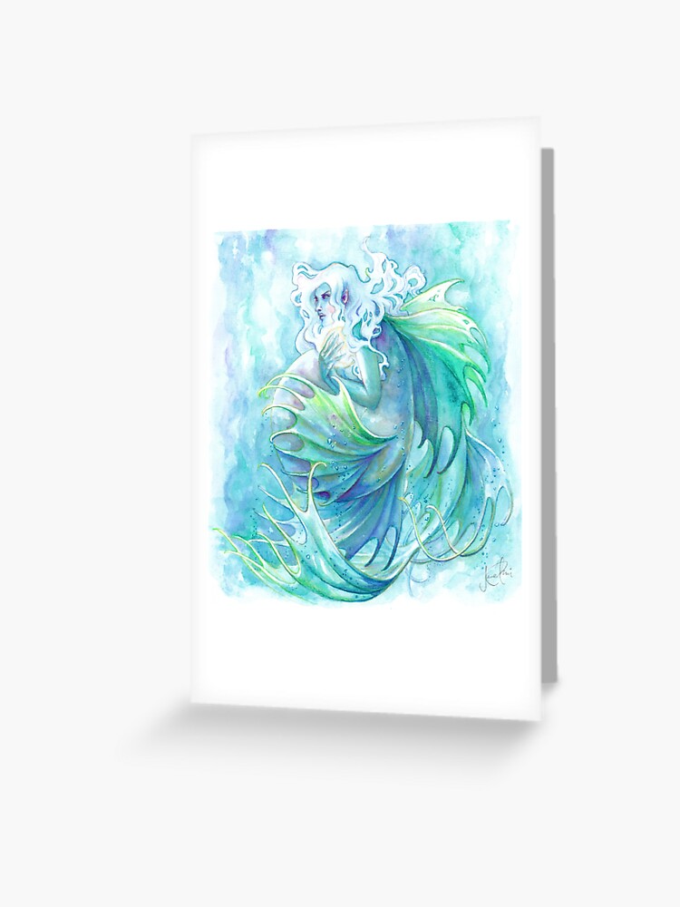 Thumbnail 1 of 2, Greeting Card, Pearl of Great Price designed and sold by janetchui.