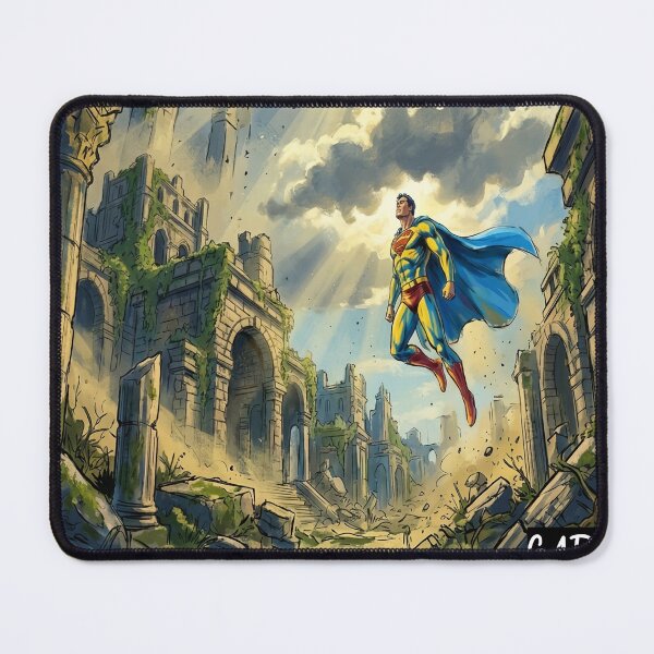 Item preview, Modern Hero Abstract: The Fallen Sanctuary designed and sold by GARAPROMOCIONES.