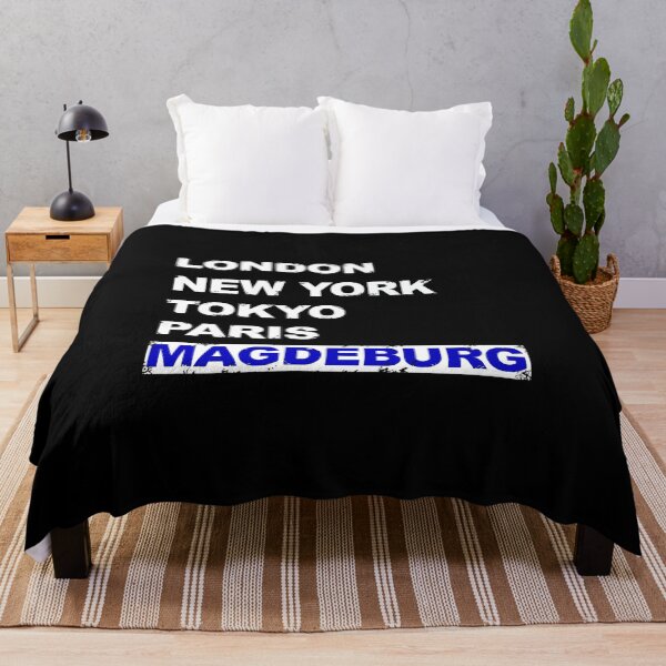 Item preview, Magdeburg City Football Fan New York London Tokyo Paris City Premium designed and sold by MollyLYork.