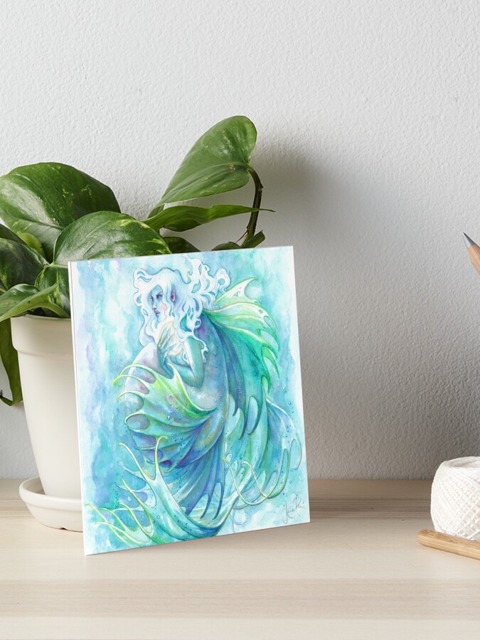 Thumbnail 1 of 2, Art Board Print, Pearl of Great Price designed and sold by janetchui.