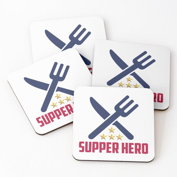 Item preview, Supper Hero Funny Food Pun Design – Superhero Parody for Food Lovers designed and sold by WordPlayStudio.