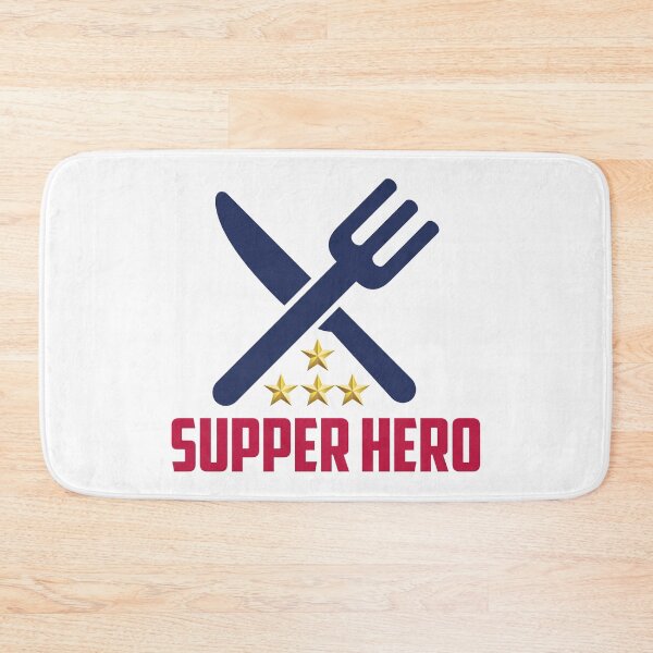 Item preview, Supper Hero Funny Food Pun Design – Superhero Parody for Food Lovers designed and sold by WordPlayStudio.