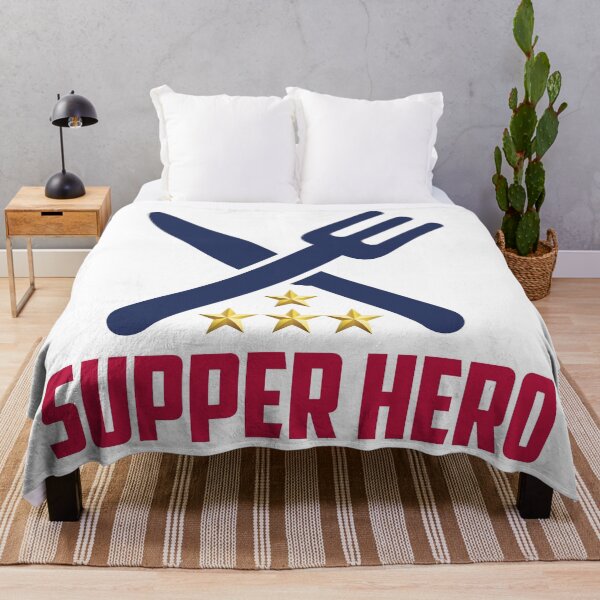 Item preview, Supper Hero Funny Food Pun Design – Superhero Parody for Food Lovers designed and sold by WordPlayStudio.