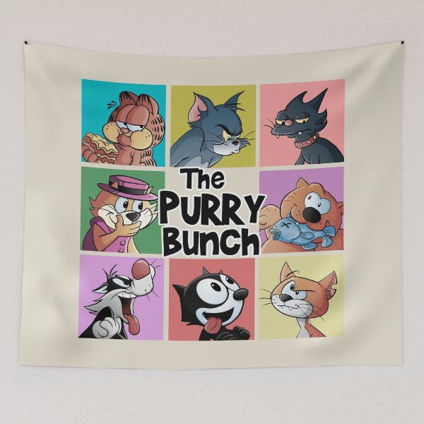 Item preview, THE PURRY BUNCH designed and sold by Skullpirates.