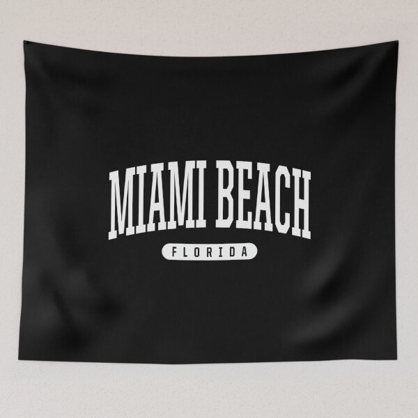 Item preview, Miami Beach Hoodie Sweatshirt College University Style FL US designed and sold by MollyLYork.