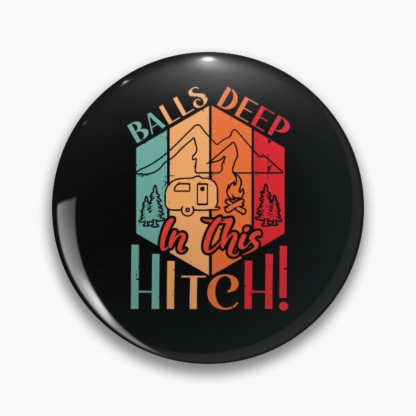 Item preview, Balled Asleep In This Hitch Camping Funny Art designed and sold by Maniutek.