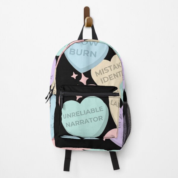 Item preview, Bookish Romance Tropes Conversation Hearts Only One Bed Slow Burn Save The Cat designed and sold by DaphoLatara.