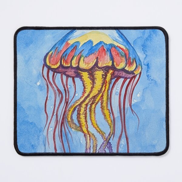 Item preview, Vibrant jellyfish designed and sold by Matt Starr Fine Art .