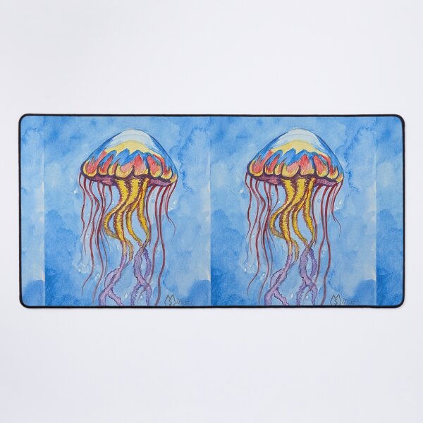 Item preview, Vibrant jellyfish designed and sold by Matt Starr Fine Art .