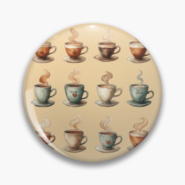 Item preview, Heart Cups Steam Mosaic designed and sold by sanorastyle.