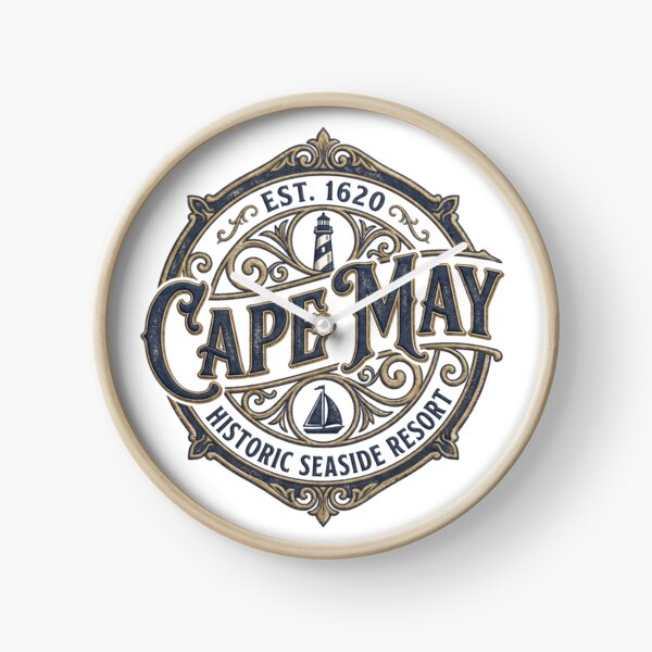 Item preview, Cape May NJ Vintage Historic Seaside Resort Jersey Shore designed and sold by Milasneeze.