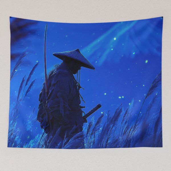 Item preview, Whisper of the Moonlit Samurai designed and sold by Venon28.