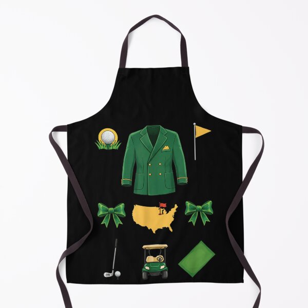 Item preview, Masters Golf Aesthetic Green Jacket Cart And Clubs Sporty Preppy Lifestyle Art designed and sold by DaphoLatara.