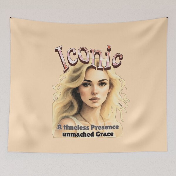 Item preview, Iconic Muse: Elegance and Timeless Presence Unmached Grace designed and sold by PriyaMagic.