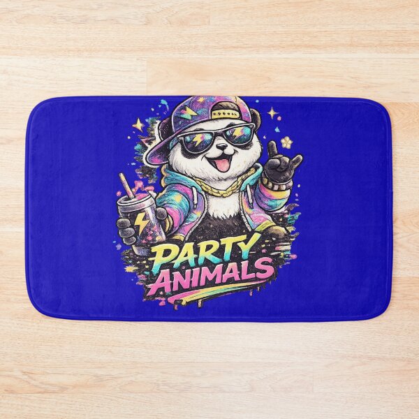 Item preview, Party Panda 90s Neon. designed and sold by Nika Art Studio.