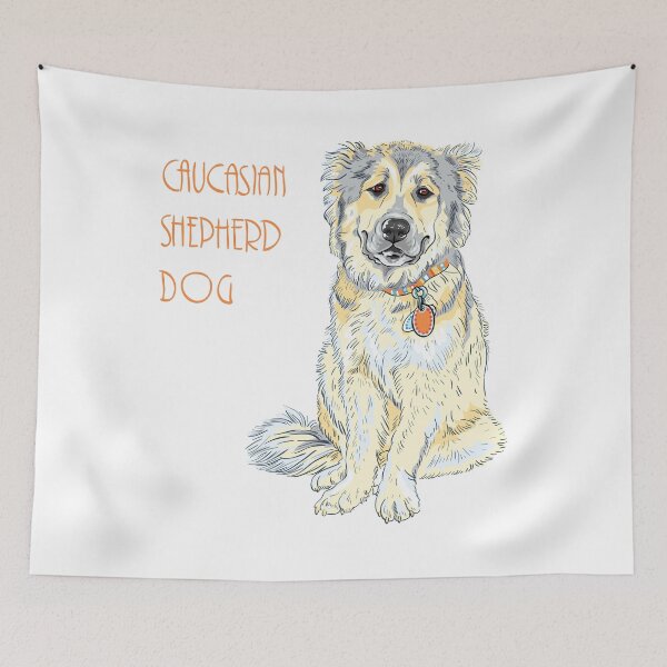 Item preview, Caucasian Shepherd designed and sold by kavalenkavart.