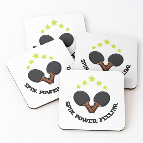 Item preview, Spin. Power. Feeling. - Pro Table Tennis & Ping Pong Graphic designed and sold by OhMyPingCo.