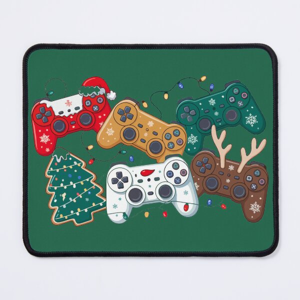 Item preview, Christmas Gaming Controllers Festive Holiday Design designed and sold by Daisy Doodles.