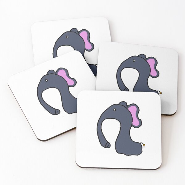 Item preview, Elephant doodle friend ghost designed and sold by Emilyautumnlife.
