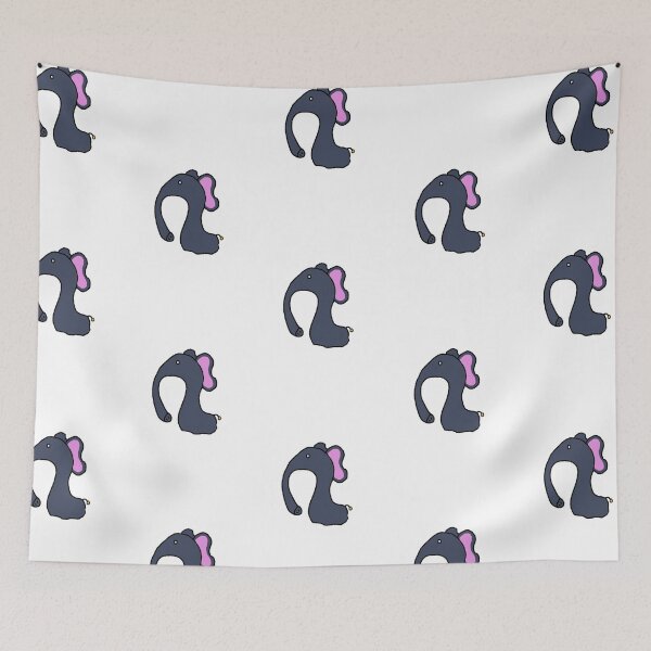 Item preview, Elephant doodle friend ghost designed and sold by Emilyautumnlife.