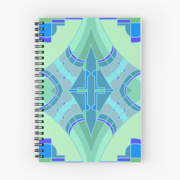 Item preview, Cool Symmetric Art Nouveau Tile Pattern designed and sold by anamariafischer.