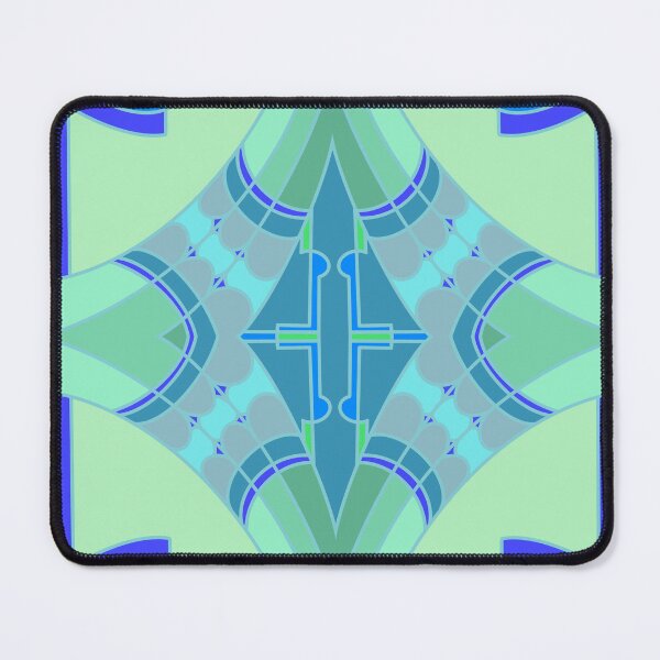 Item preview, Cool Symmetric Art Nouveau Tile Pattern designed and sold by anamariafischer.