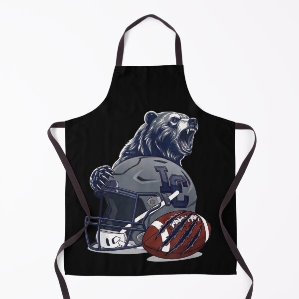 Item preview, Aggressive Grizzly Bear Ripping American Football With Helmet Sports Mascot Design designed and sold by DaphoLatara.