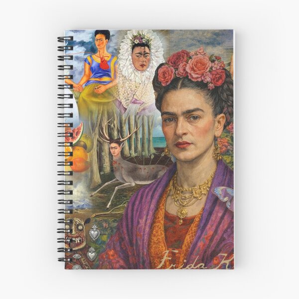 Item preview, Surreal Frida Kahlo Portrait Oil Painting designed and sold by Jessica Levaton.