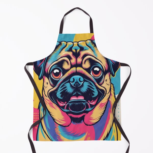 Artikelvorschau, Mops in Pop Art Eins entworfen und verkauft von Ayros Design .