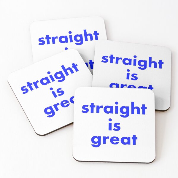 Item preview, STRAIGHT Is GREAT  designed and sold by retro-and-rust.